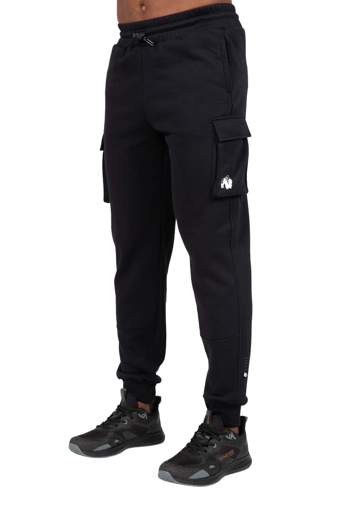 Gorilla Wear Hudson Cargo Sweatpants - Black