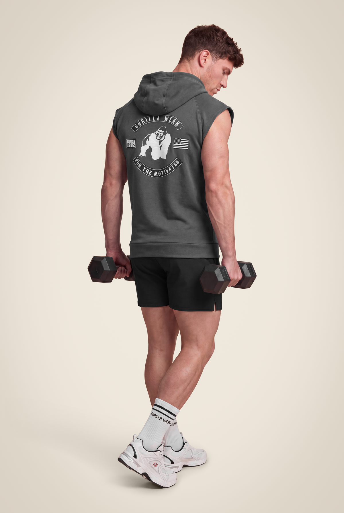 Gorilla Wear Huntley Sleeveless Hoodie Hoodie & Sweatshirt Dark Gray