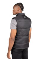 Gorilla Wear Irvine Puffer Vest Jacket Black