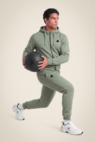 Gorilla Wear Leon Zipped Hoodie Hoodie & Sweatshirt Green