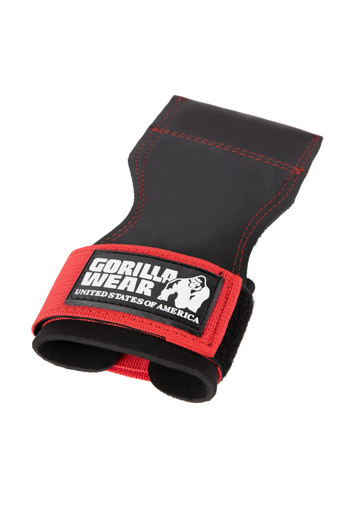 Gorilla Wear Lifting Grips Workout Gloves & Grips Black/Red