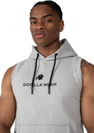 Gorilla Wear Lincoln Sleeveless Hoodie Hoodie & Sweatshirt Gray