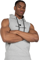 Gorilla Wear Lincoln Sleeveless Hoodie Hoodie & Sweatshirt Gray