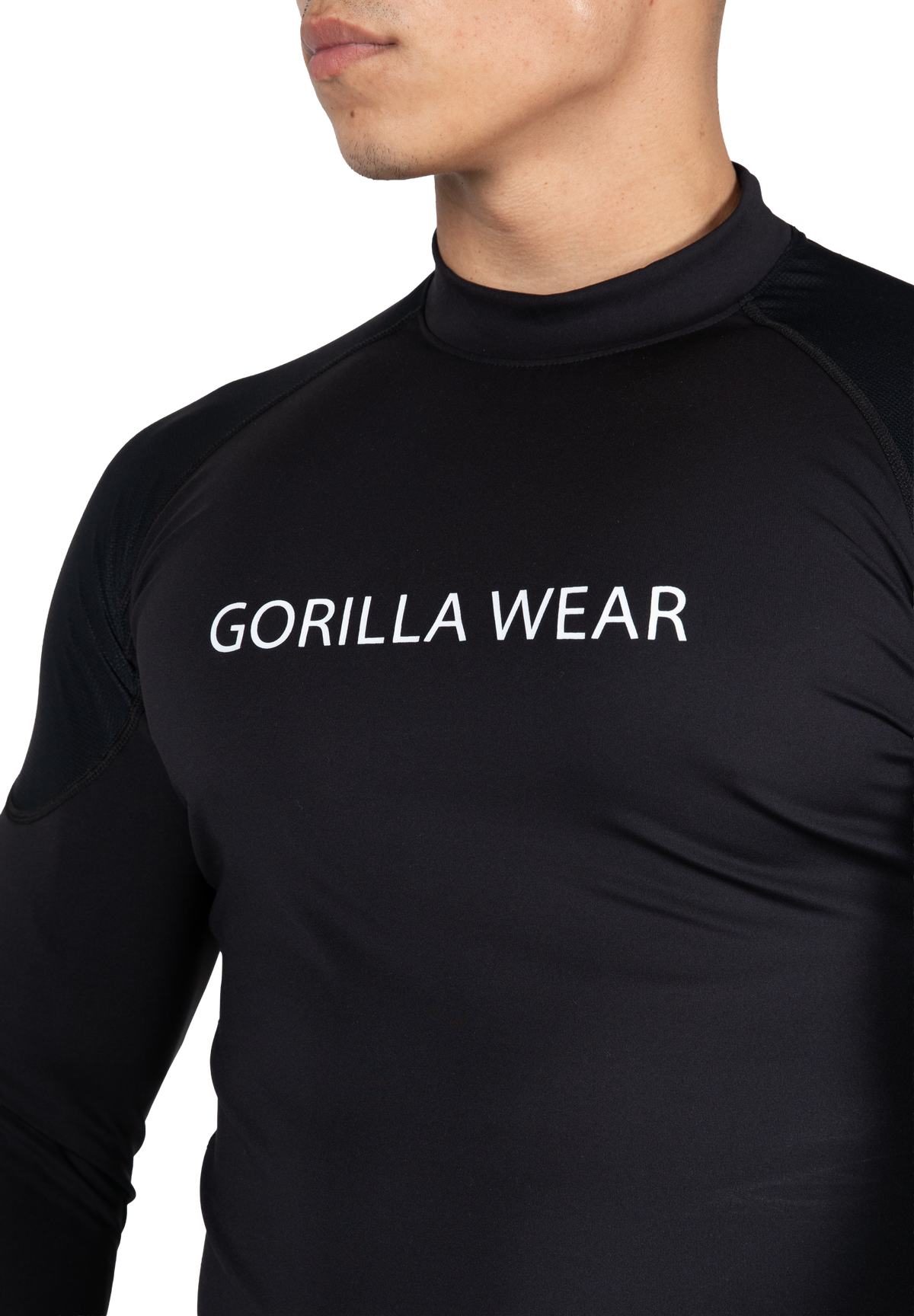Gorilla Wear Lorenzo Performance Long Sleeve T-Shirt & Tops Black