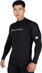 Gorilla Wear Lorenzo Performance Long Sleeve T-Shirt & Tops Black