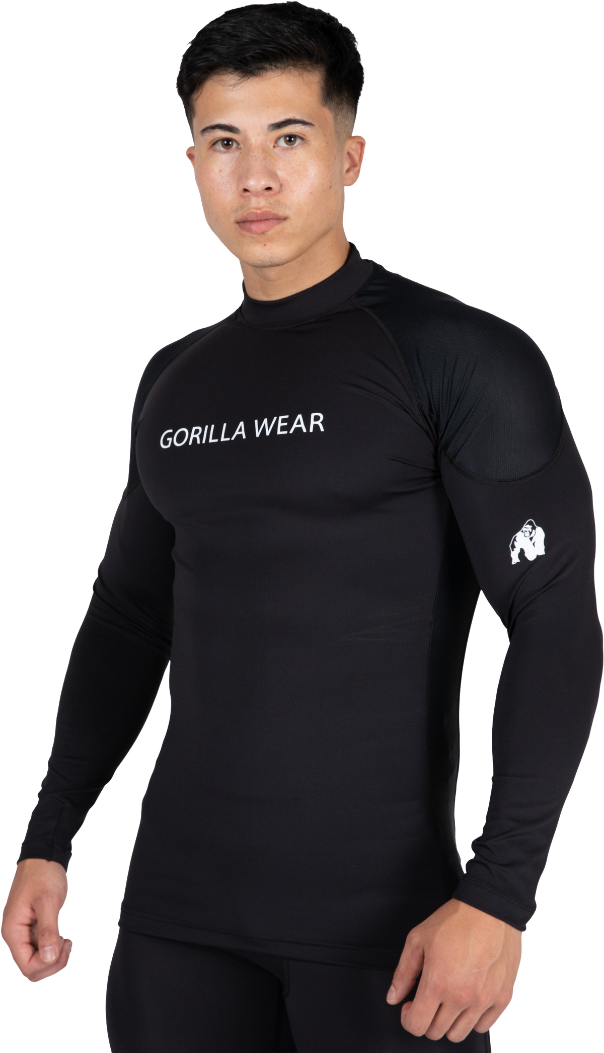 Gorilla Wear Lorenzo Performance Long Sleeve T-Shirt & Tops Black
