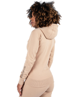 Gorilla Wear Marion Zipped Hoodie Hoodie & Sweatshirt Beige
