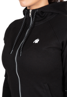 Gorilla Wear Marion Zipped Hoodie Hoodie & Sweatshirt Black