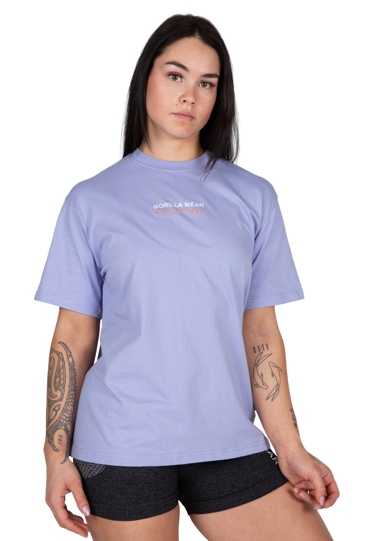 Gorilla Wear Medina Oversized T-Shirt T-Shirt & Tops Lilac