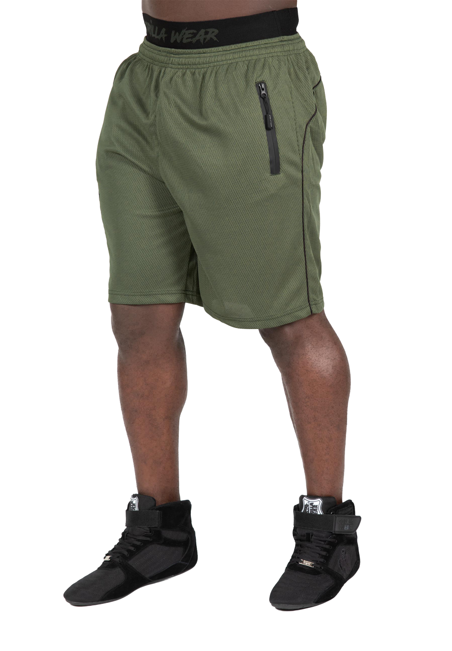 Gorilla Wear Mercury Mesh Shorts Shorts Army Green/Black