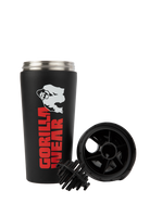 Gorilla Wear Metal Shaker 740ML Shakers & Bottles Black
