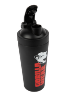 Gorilla Wear Metal Shaker 740ML Shakers & Bottles Black