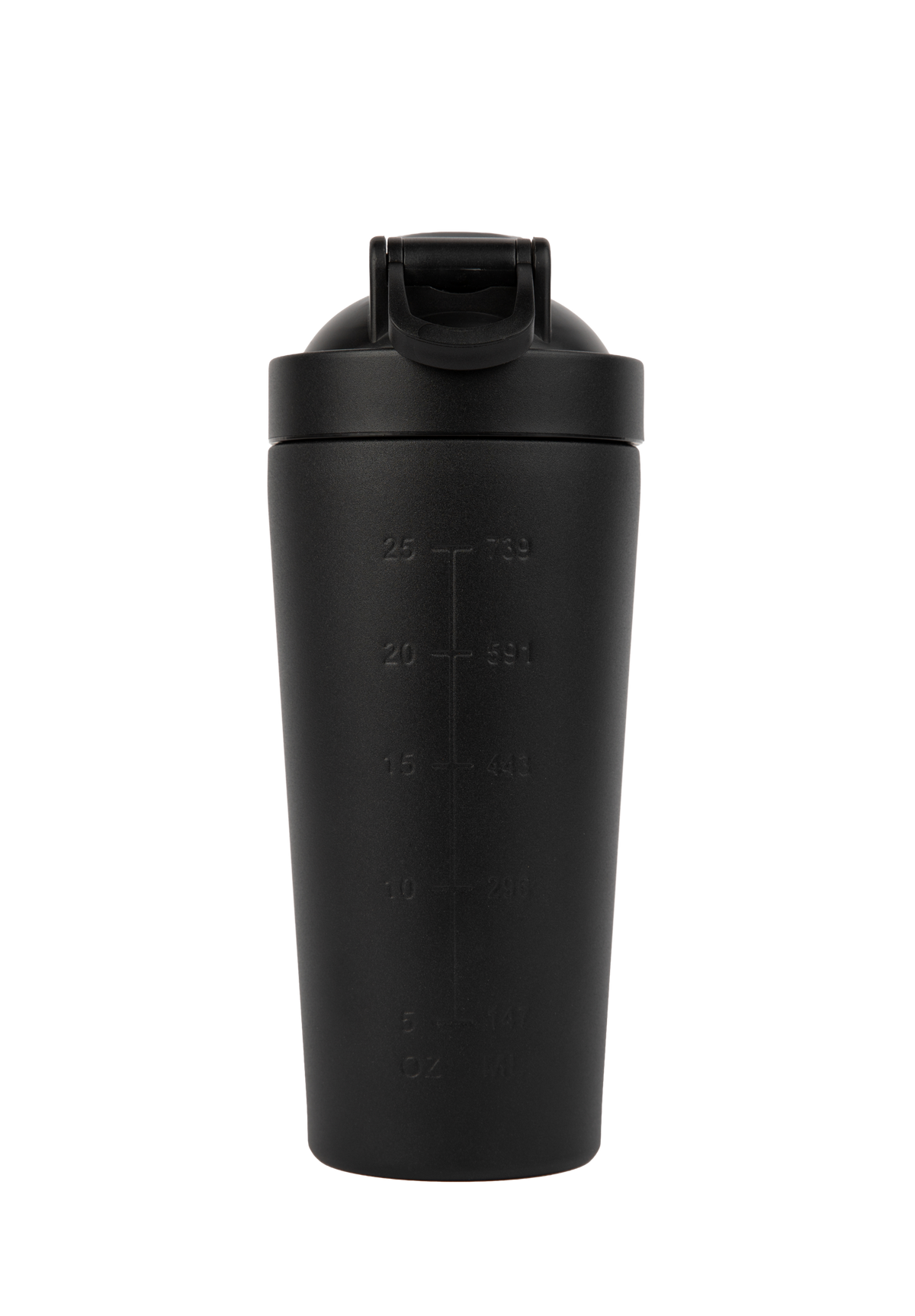 Gorilla Wear Metal Shaker 740ML Shakers & Bottles Black