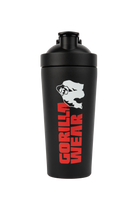 Gorilla Wear Metal Shaker 740ML Shakers & Bottles Black