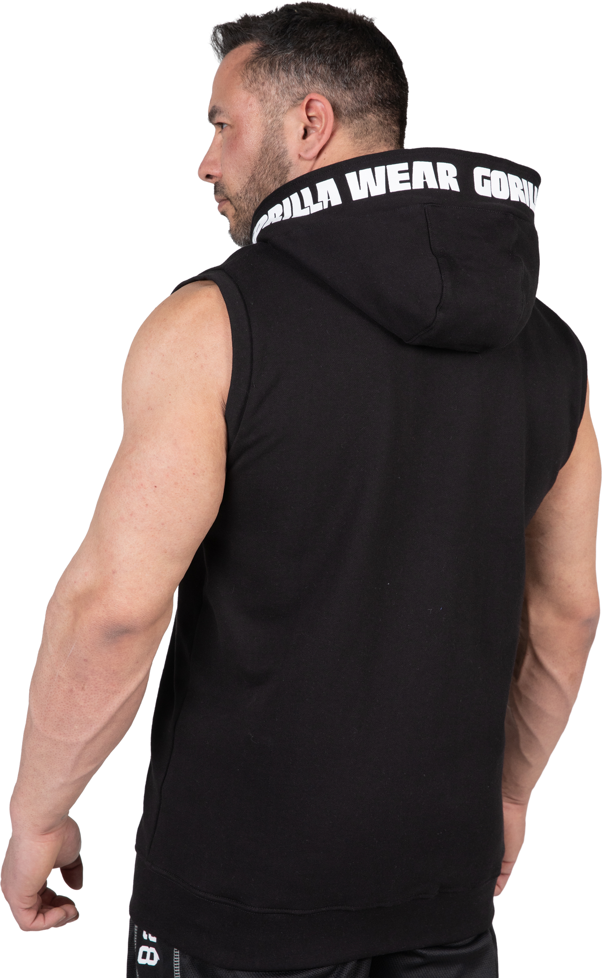 Gorilla Wear Milwaukee S/L Zipped Hoodie Hoodie & Sweatshirt Black