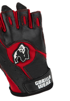 Gorilla Wear Mitchell Training Gloves Workout Gloves & Grips Black/Red