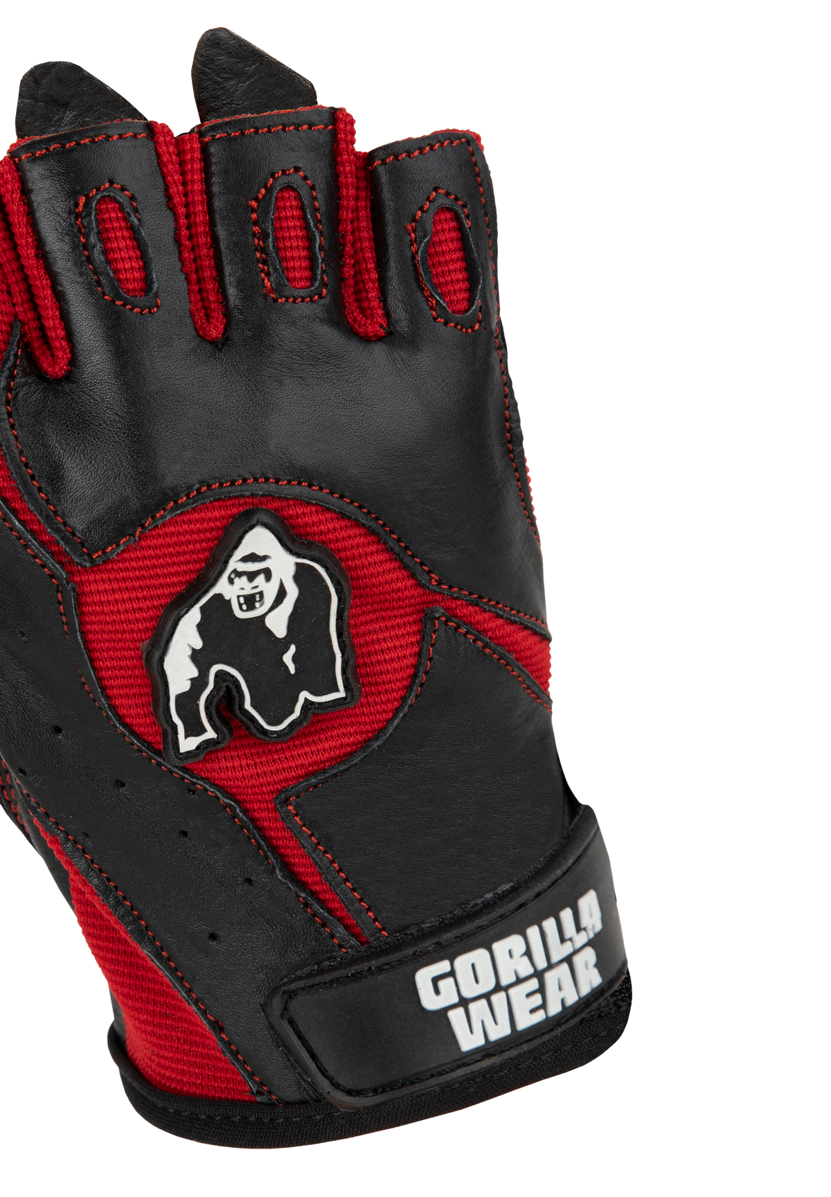 Gorilla Wear Mitchell Training Gloves Workout Gloves & Grips Black/Red