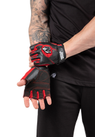 Gorilla Wear Mitchell Training Gloves Workout Gloves & Grips Black/Red