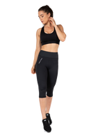 Gorilla Wear Monroe Cropped Leggings Leggings Black
