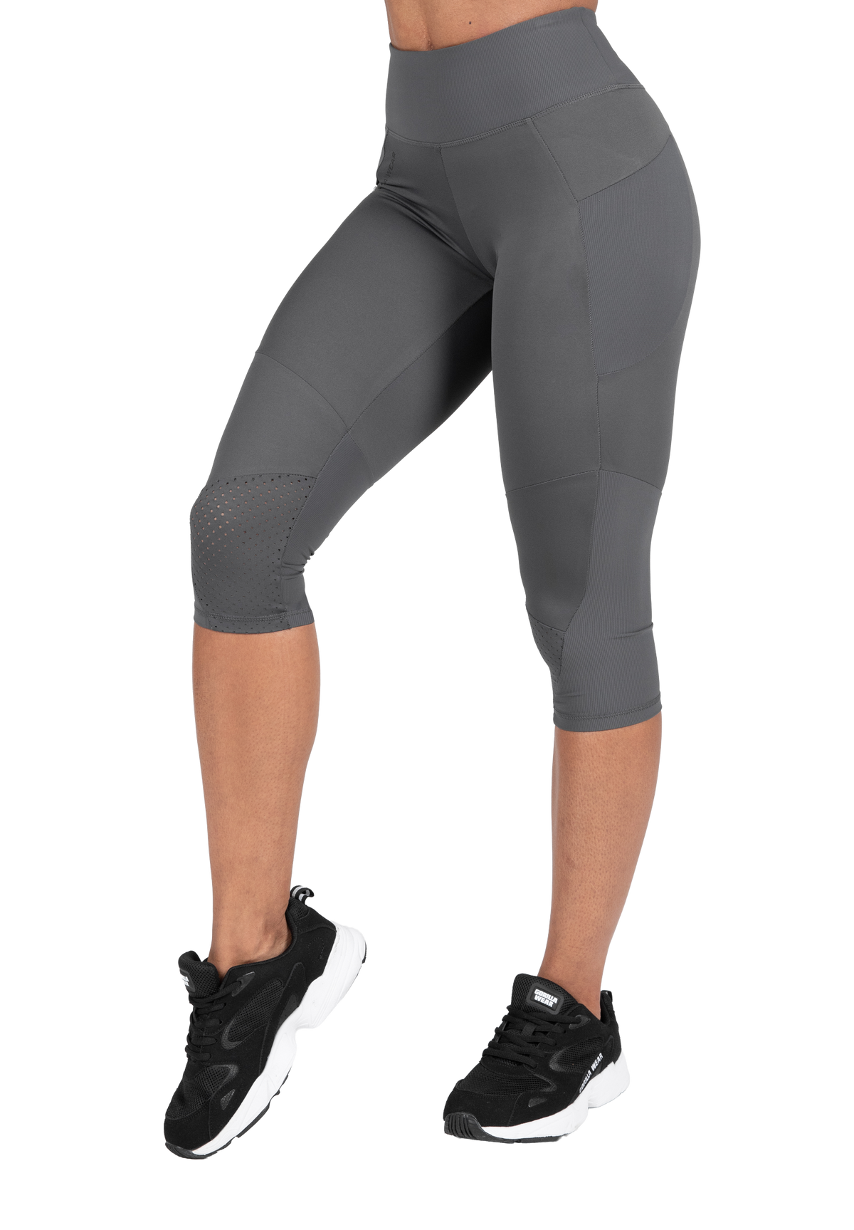 Gorilla Wear Monroe Cropped Leggings Leggings Gray