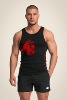 Gorilla Wear Monterey Tank Top Tank Top Black/Red
