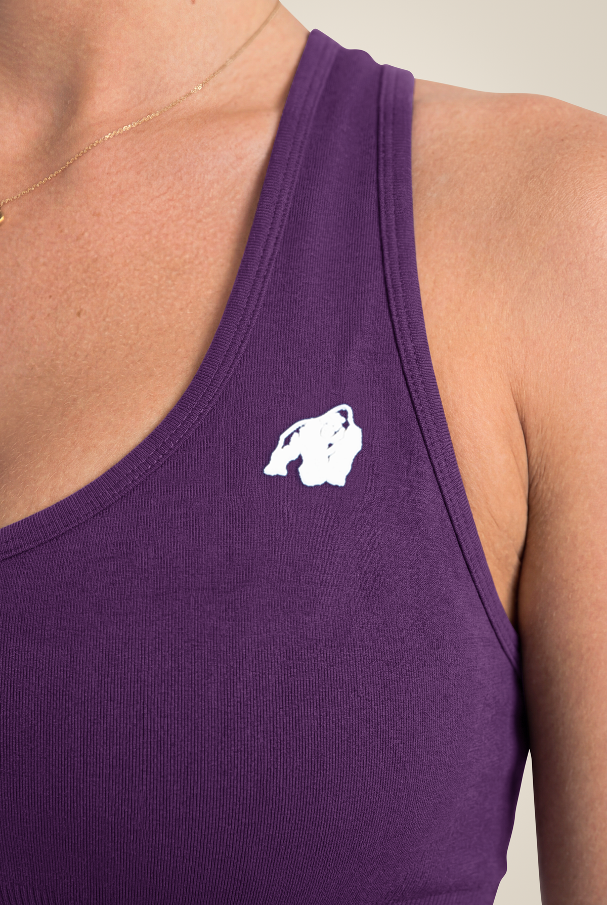 Gorilla Wear Neiro Seamless Sports Bra Sports Bra Purple