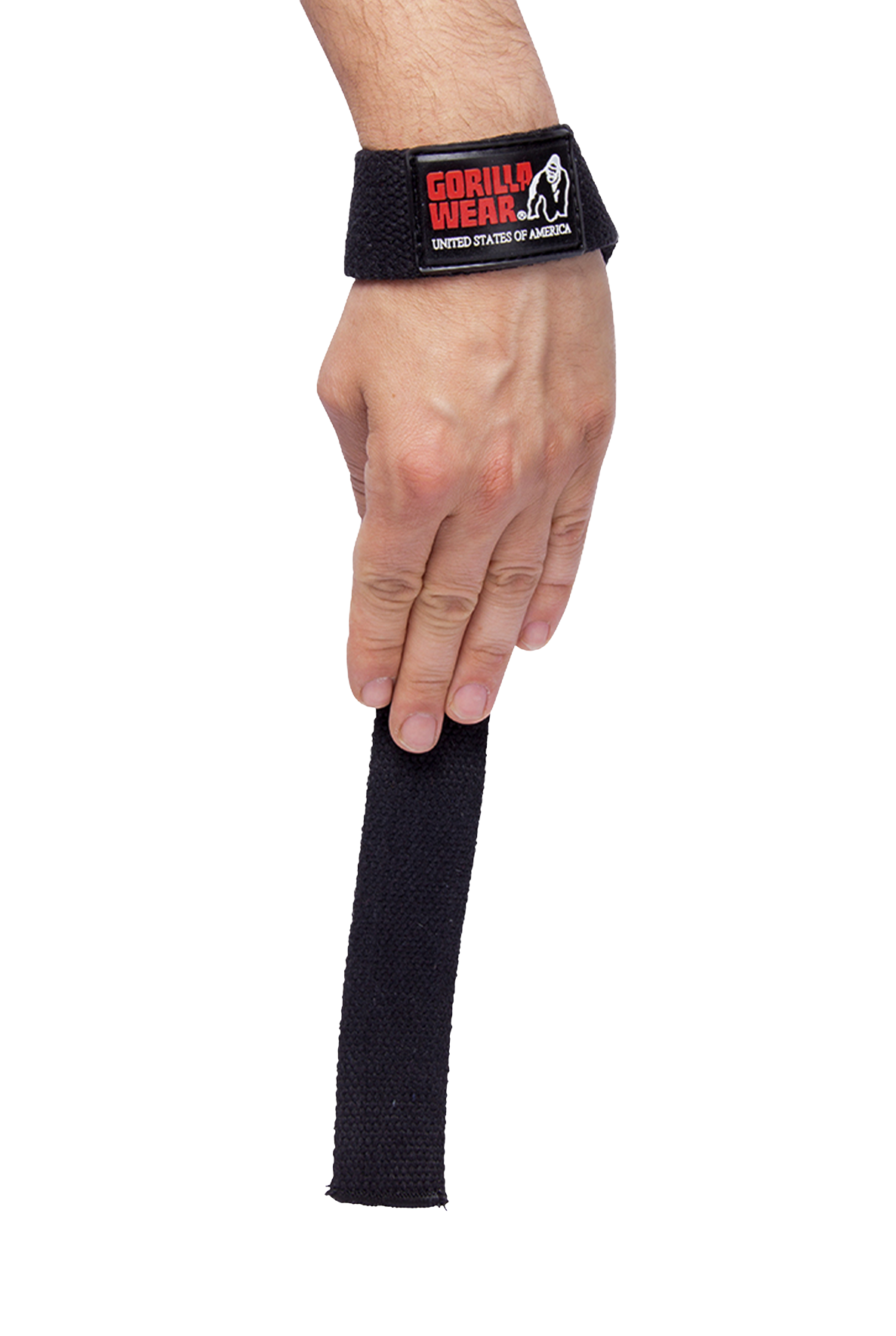 Gorilla Wear Non-Padded Lifting Straps Lifting Straps & Wraps Black