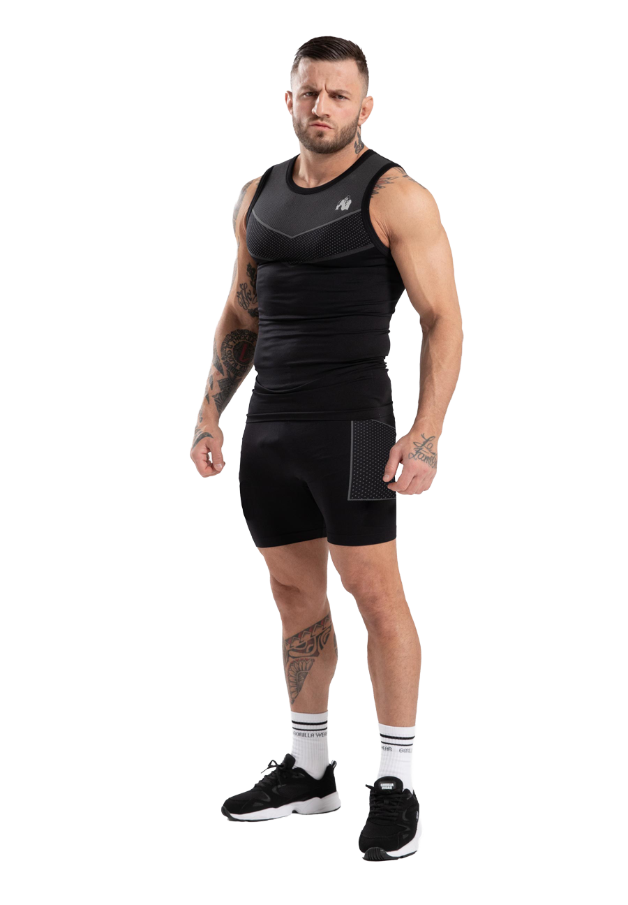 Gorilla Wear Norton Seamless Tank Top Tank Top Black