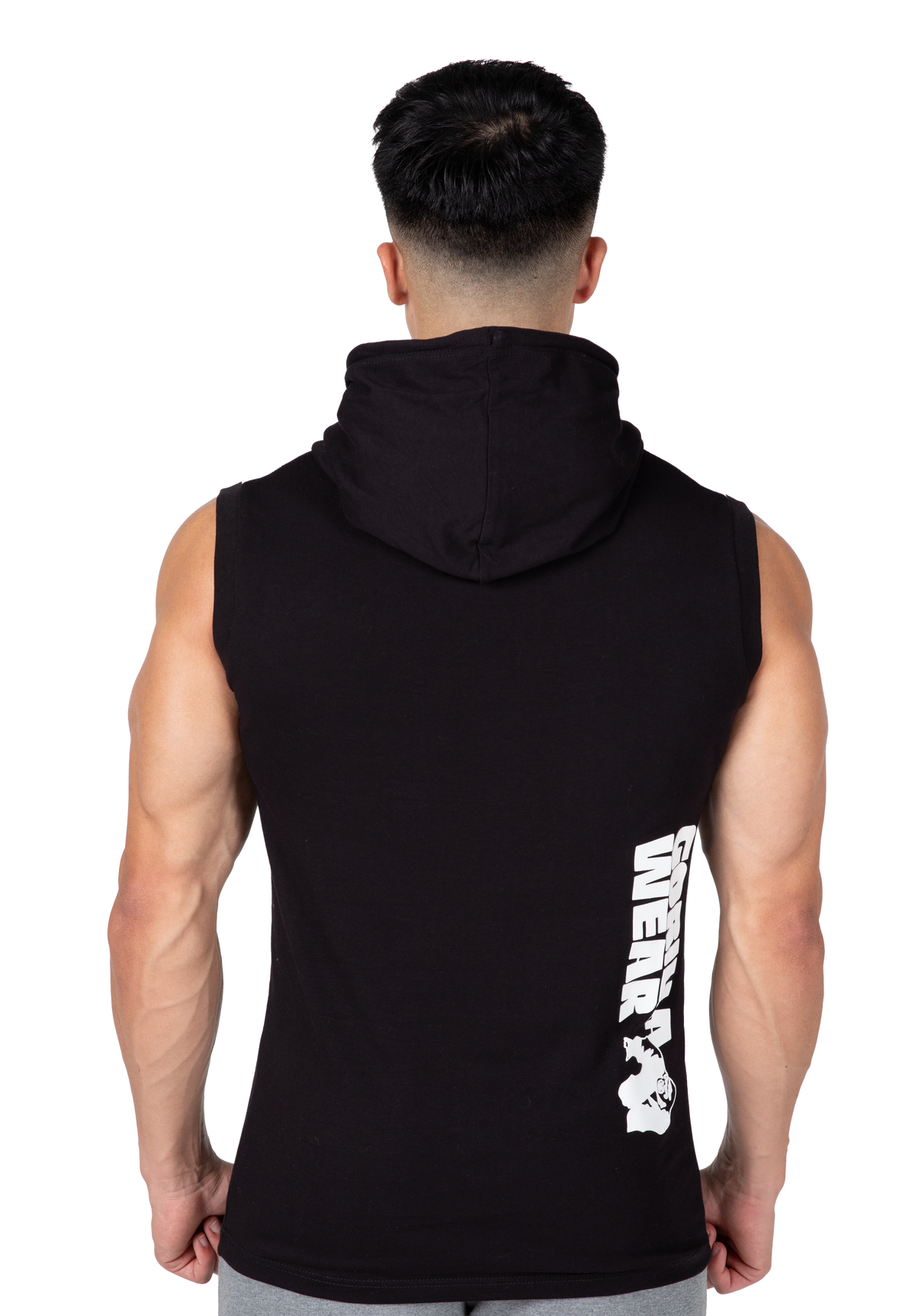Gorilla Wear Oswego S/L Hooded T-Shirt T-Shirt & Tops Black