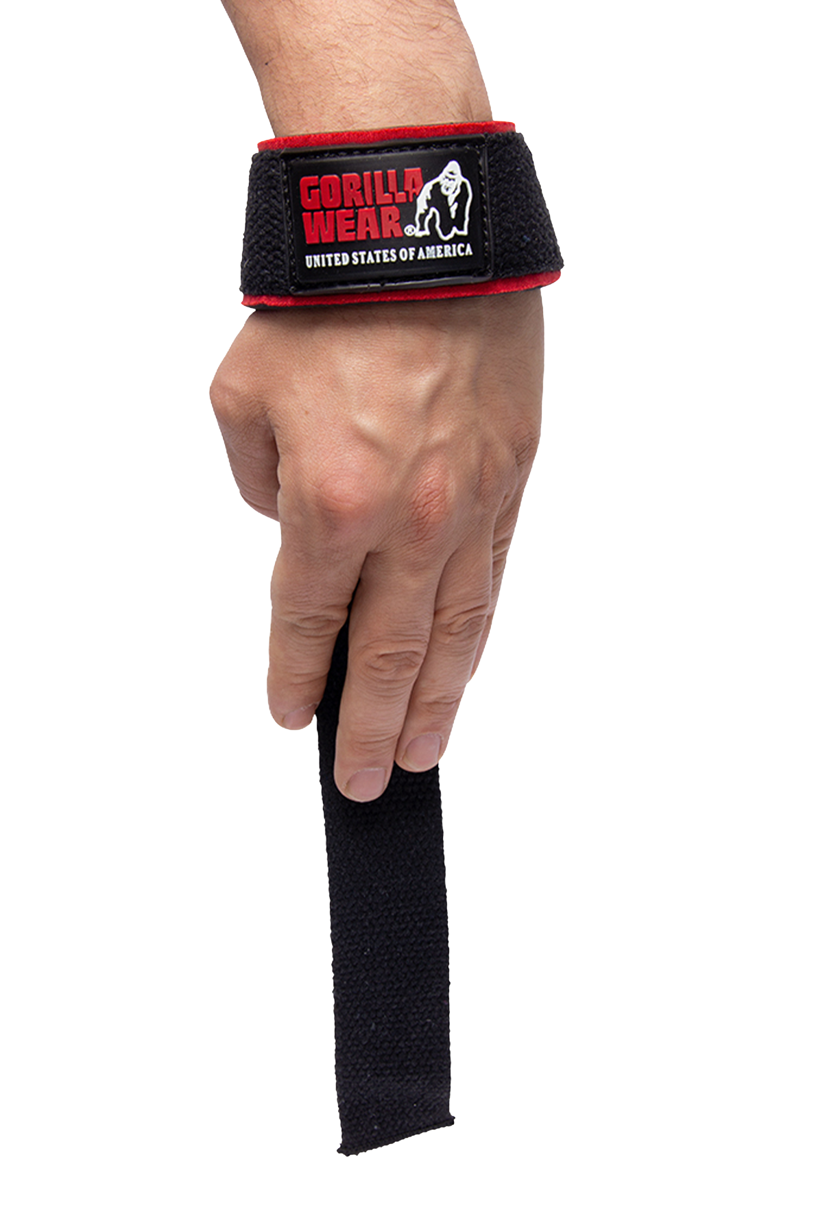 Gorilla Wear Padded Lifting Straps Lifting Straps & Wraps Black