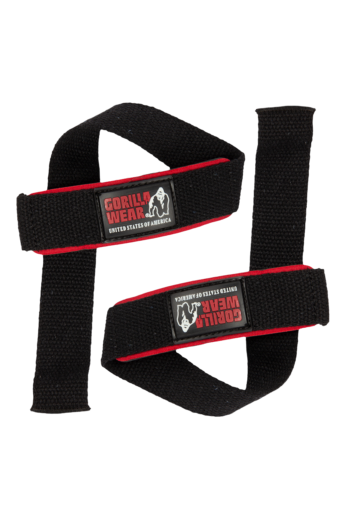 Gorilla Wear Padded Lifting Straps Lifting Straps & Wraps Black