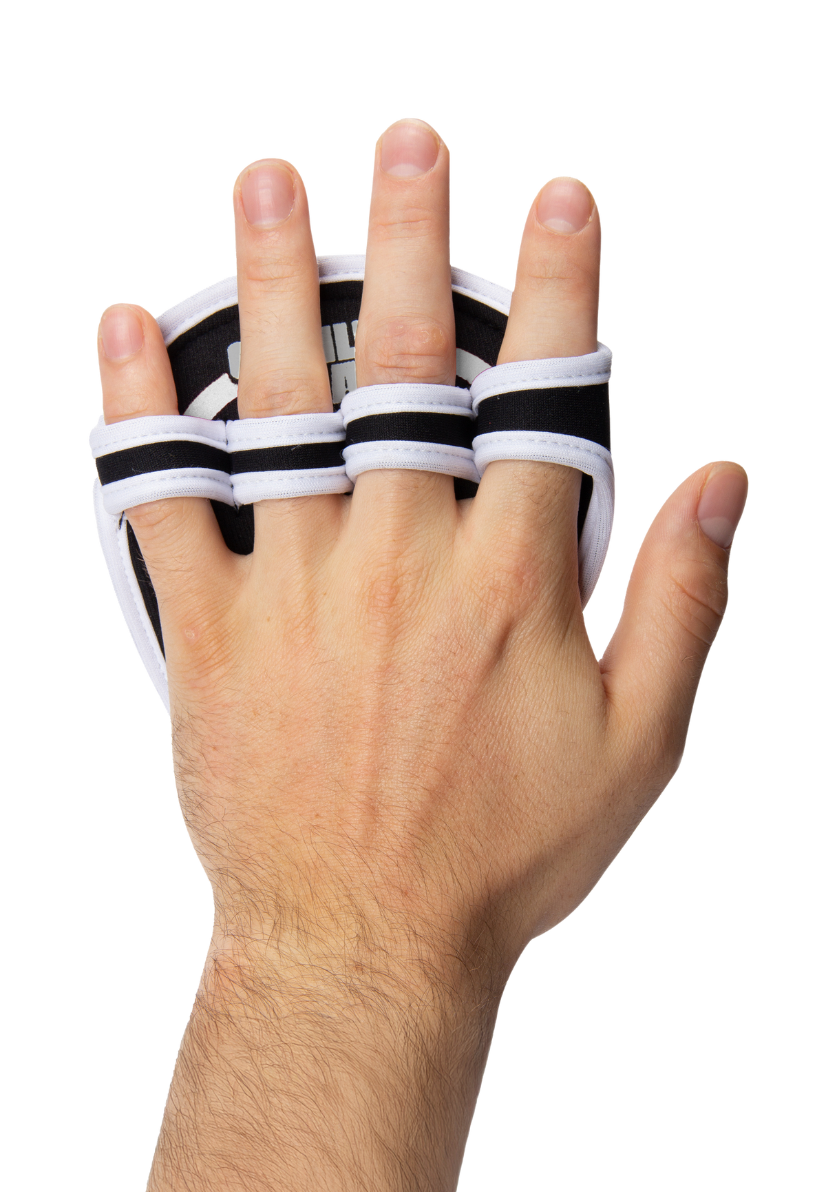 Gorilla Wear Palm Grip Pads - Black/Gray - Model View