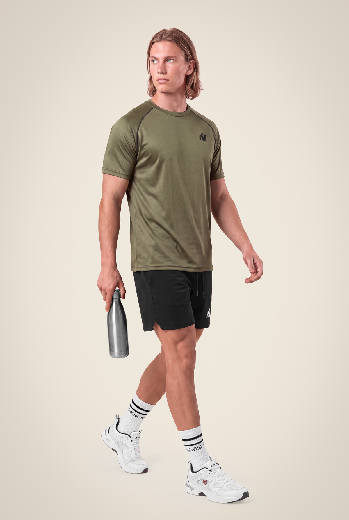 Gorilla Wear Performance T-Shirt T-Shirt & Tops Army Green