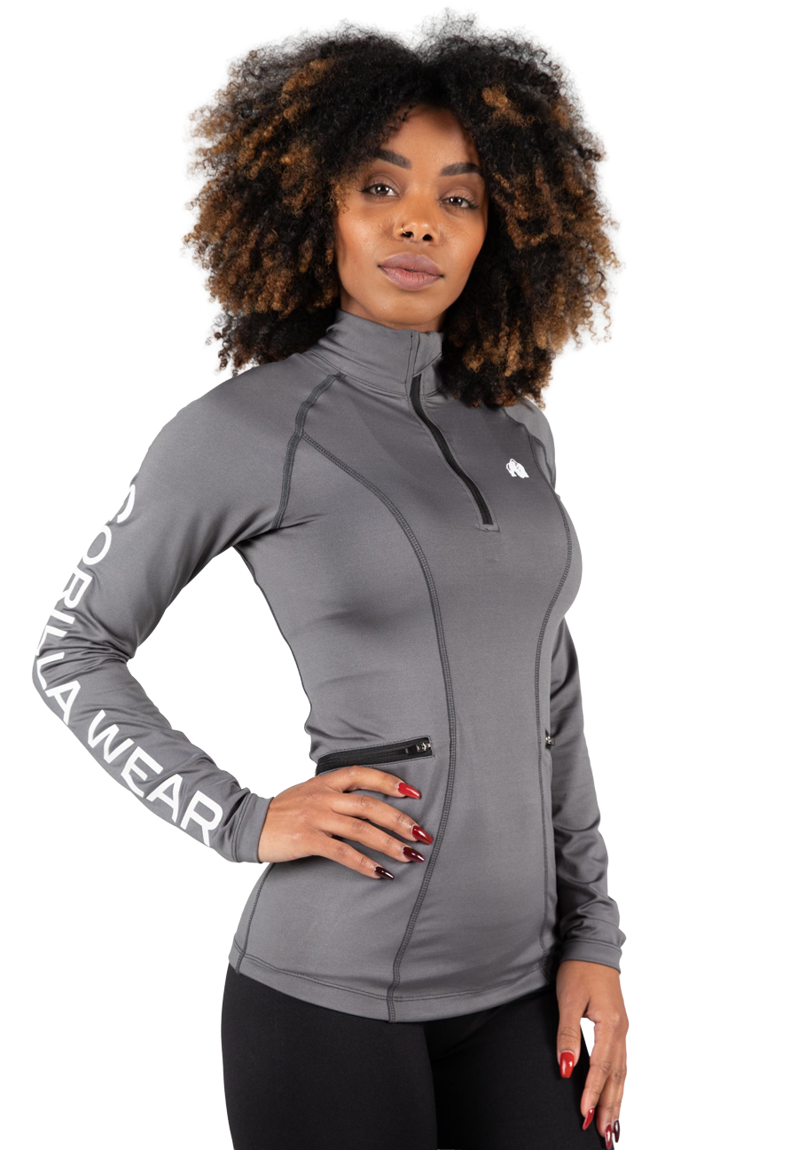 Gorilla Wear Peyton Long Sleeve T-Shirt & Tops Gray