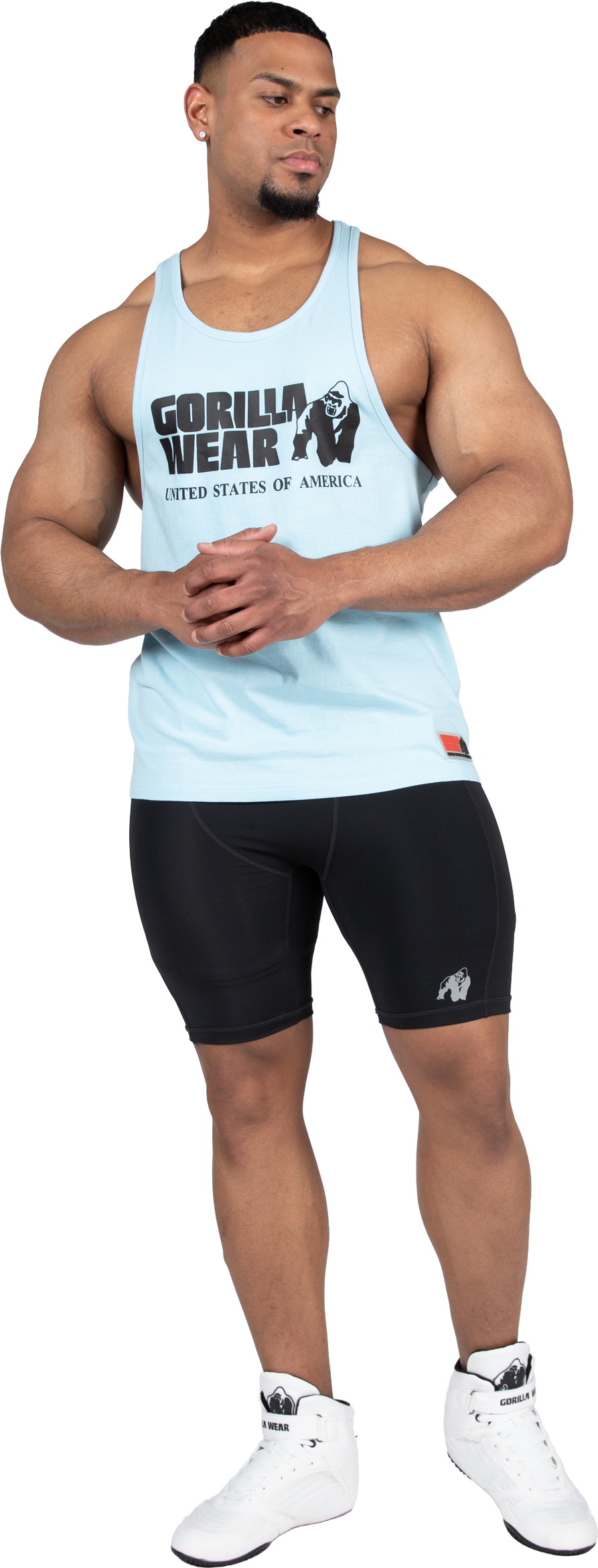 Gorilla Wear Philadelphia Men's Short Tights Tights Black