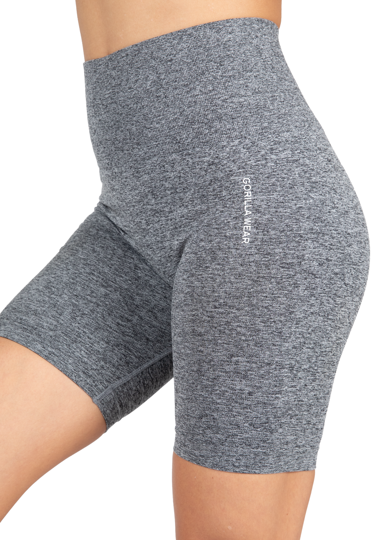 Gorilla Wear Quincy Seamless Cycling Shorts Shorts Gray Melange