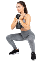 Gorilla Wear Quincy Seamless Leggings Leggings Gray Melange