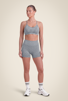 Gorilla Wear Quincy Seamless Shorts Shorts Gray Melange