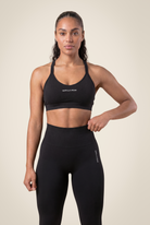 Gorilla Wear Quincy Seamless Sports Bra Sports Bra Black