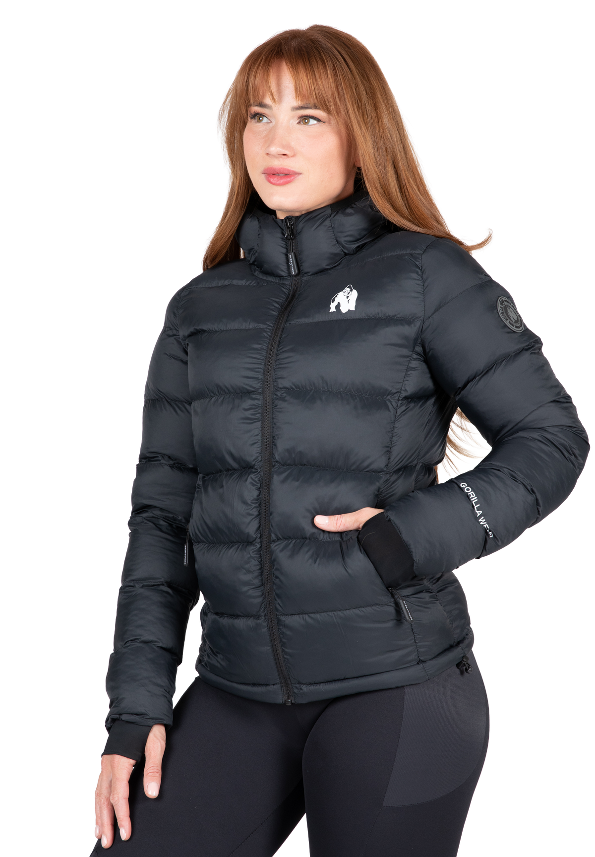 Gorilla Wear Rachel Puffer Jacket Jacket Black
