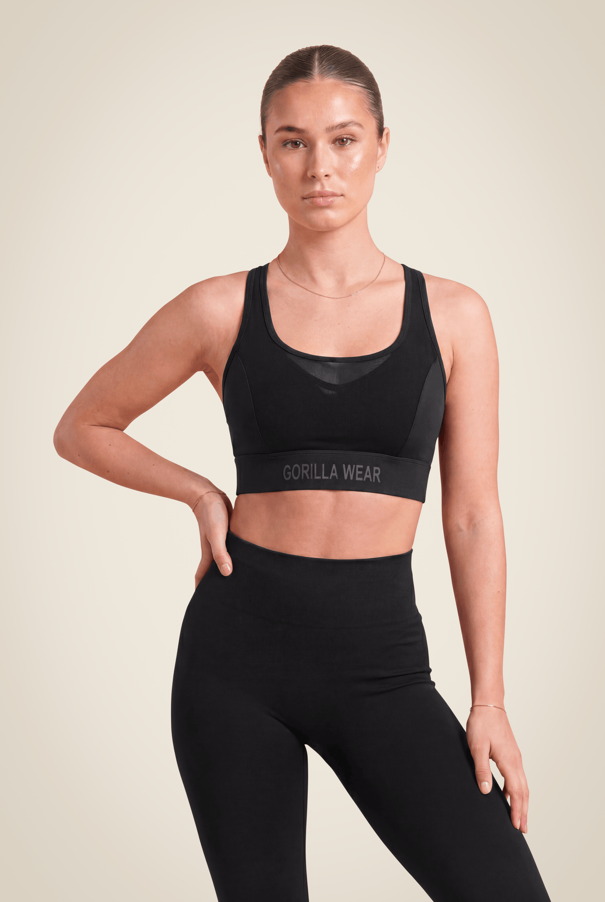 Gorilla Wear Riley High Support Sports Bra Sports Bra Black