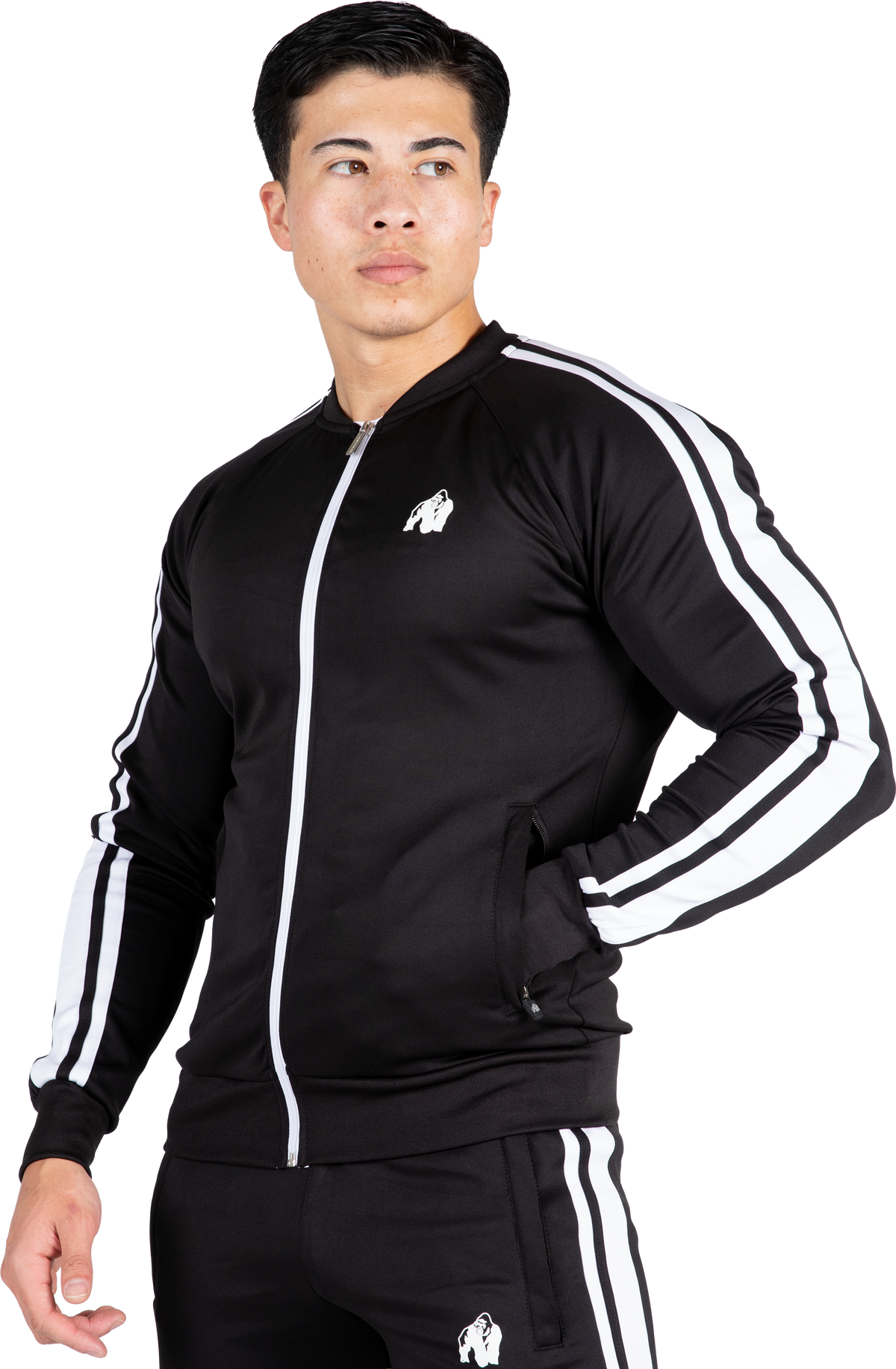 Gorilla Wear Riverside Track Jacket Jacket Black