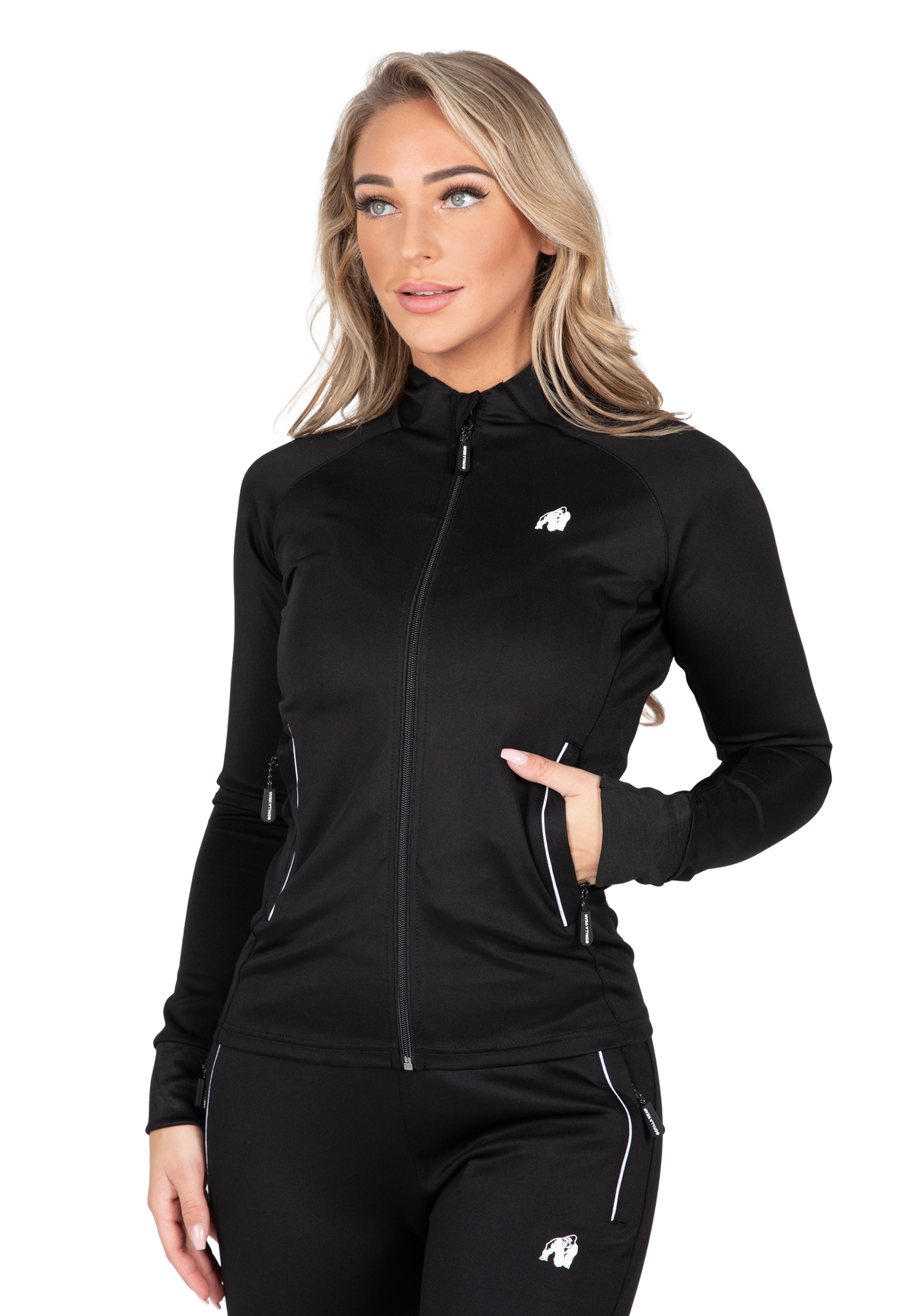 Gorilla Wear Rochelle Track Jacket Jacket Black