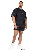Gorilla Wear Saginaw Oversized T-Shirt T-Shirt & Tops Washed Black
