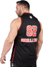Gorilla Wear San Mateo Jersey Tank Top Tank Top Black/Red