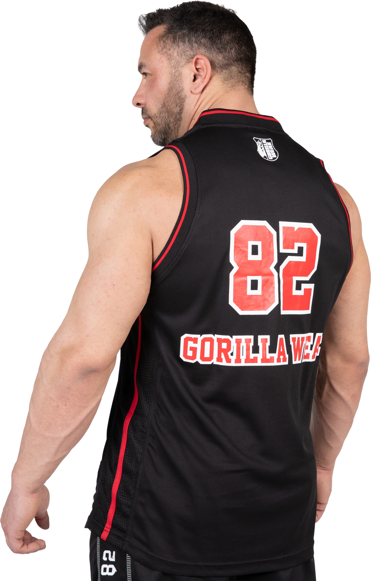 Gorilla Wear San Mateo Jersey Tank Top Tank Top Black/Red
