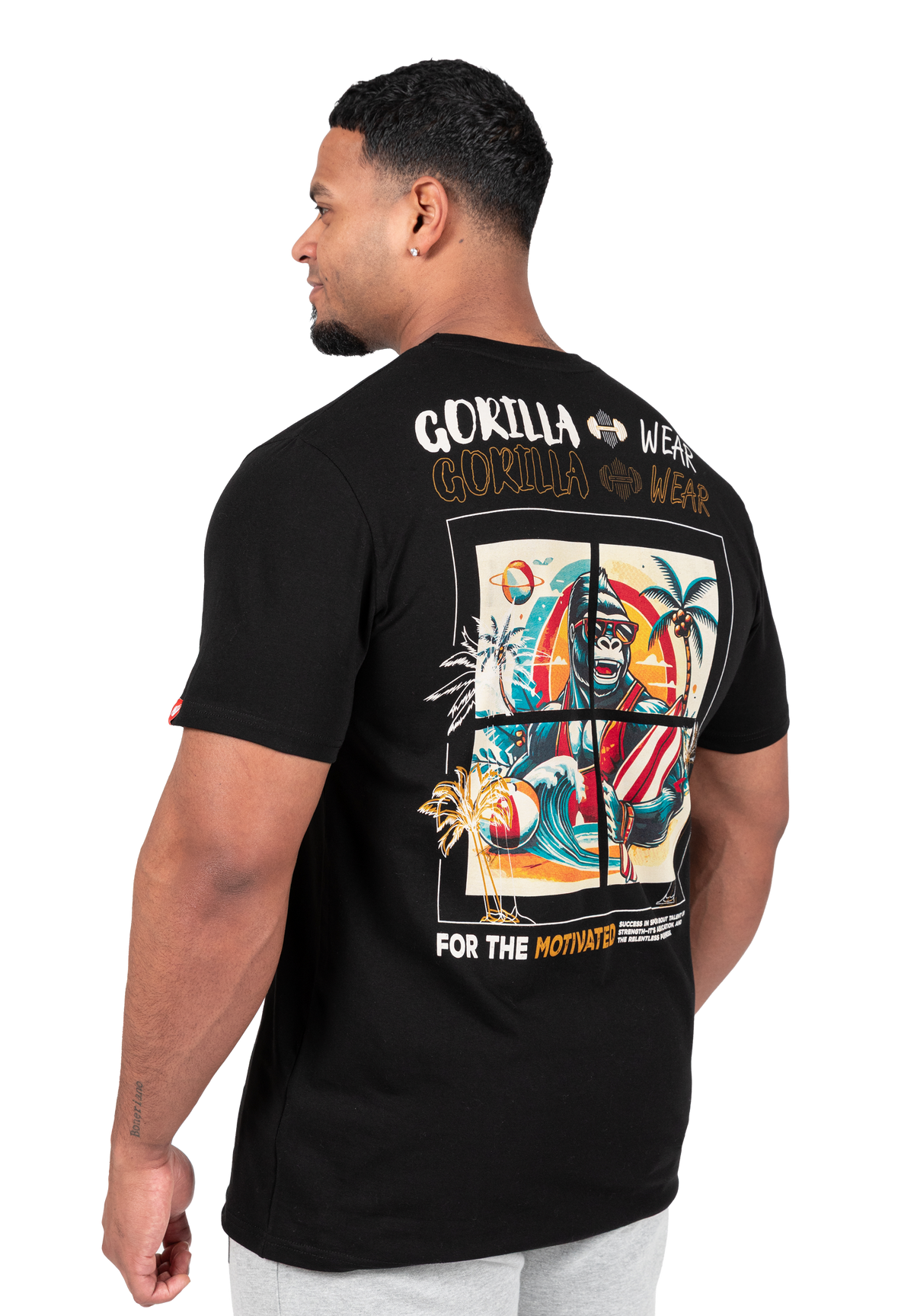Gorilla Wear Santa Cruz T-Shirt T-Shirt & Tops Black