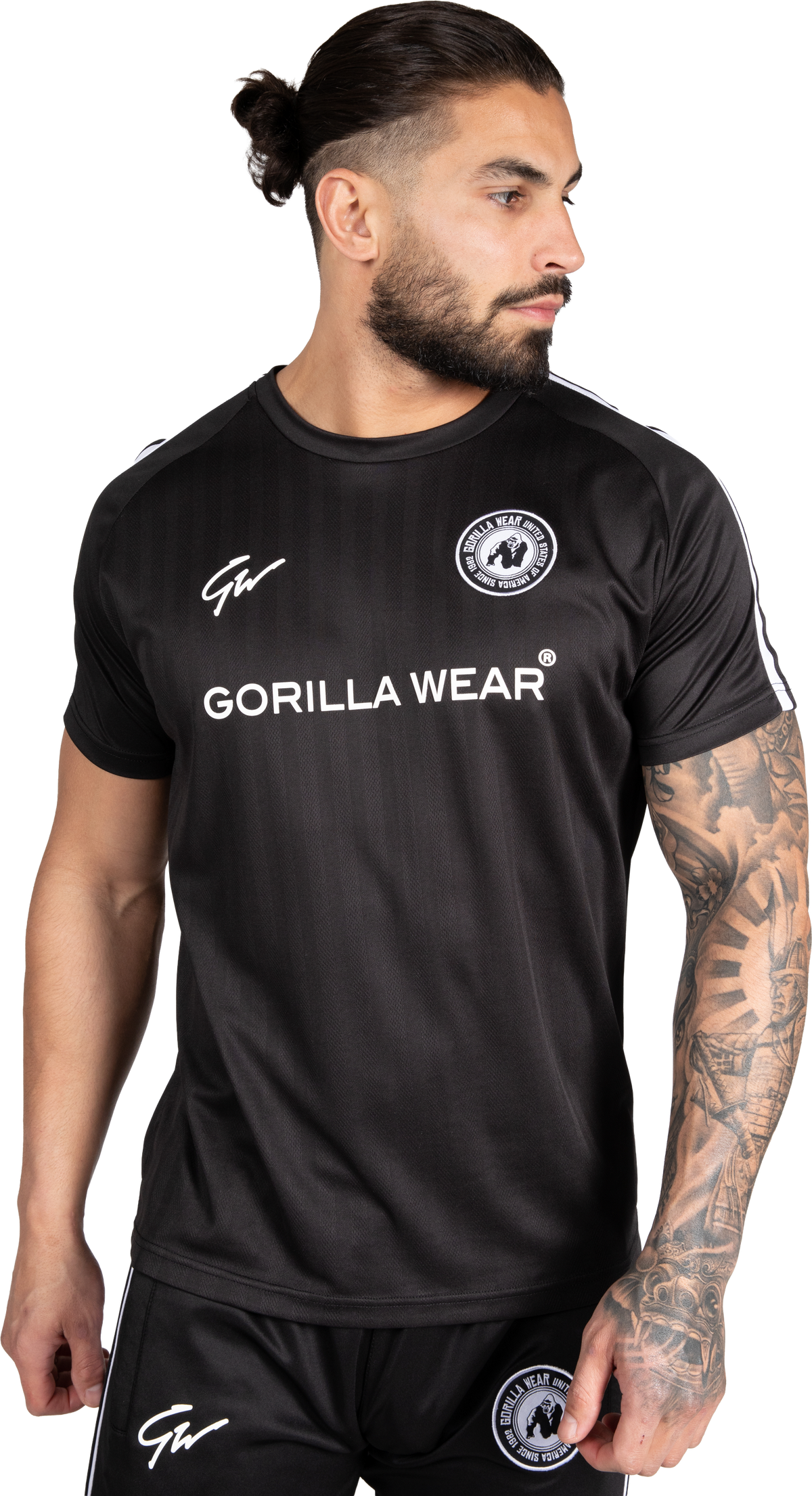 Gorilla Wear Stratford T-Shirt T-Shirt & Tops Black