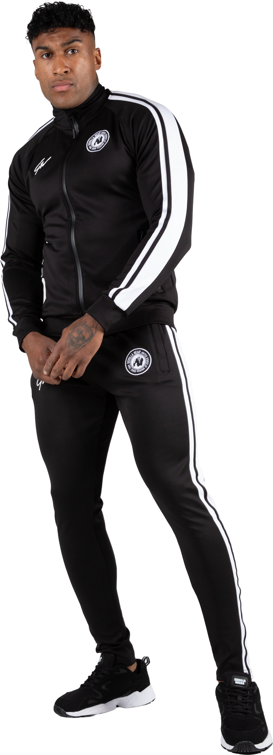 Gorilla Wear Stratford Track Jacket Jacket Black