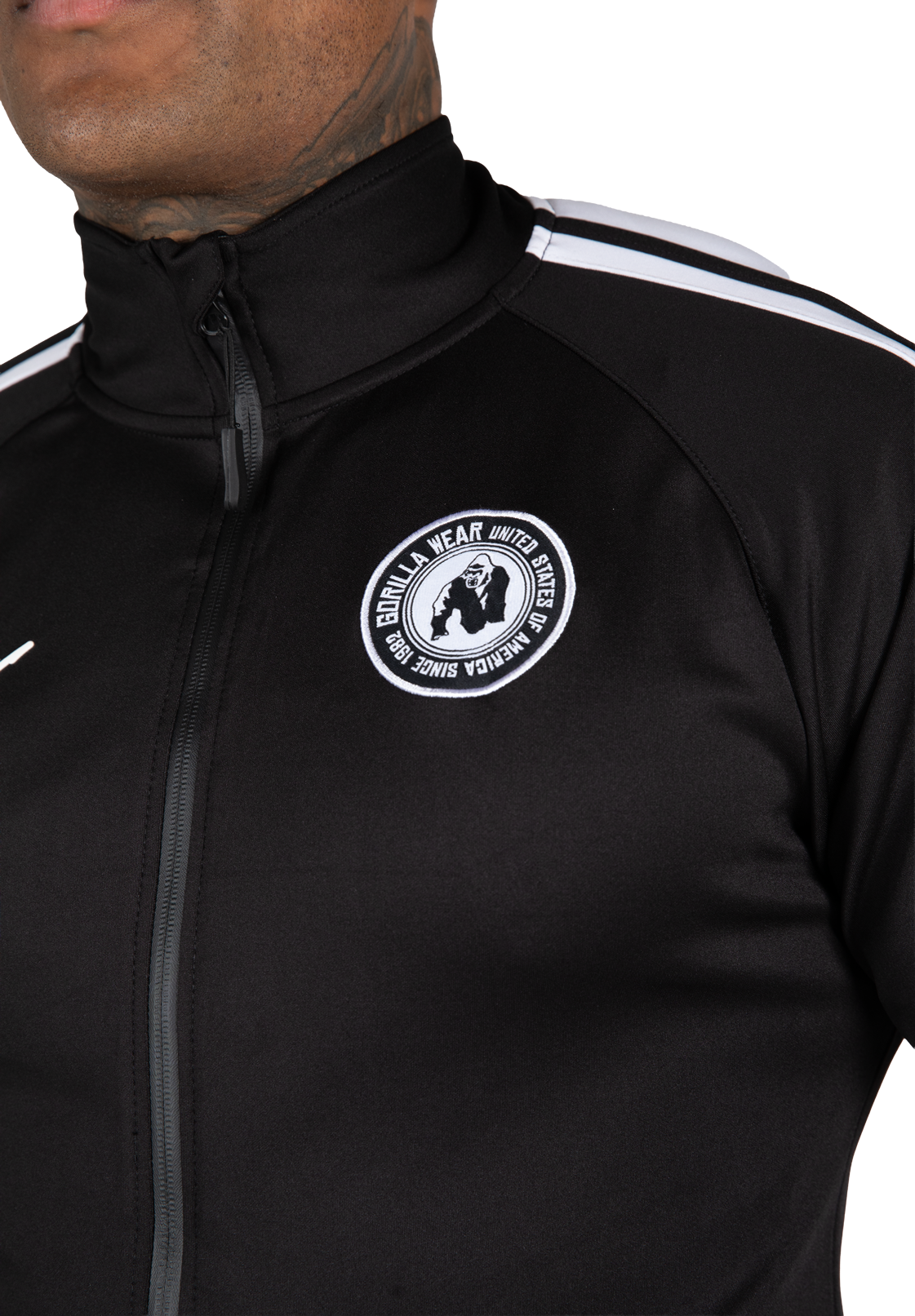 Gorilla Wear Stratford Track Jacket Jacket Black
